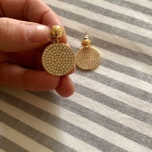 Kate Spade Gold Ball Drop Earrings
